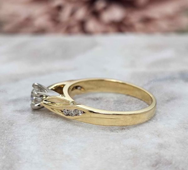 Ladies 18ct Yellow Gold Diamond Ring (3.5gms) - HL24423 - Image 3