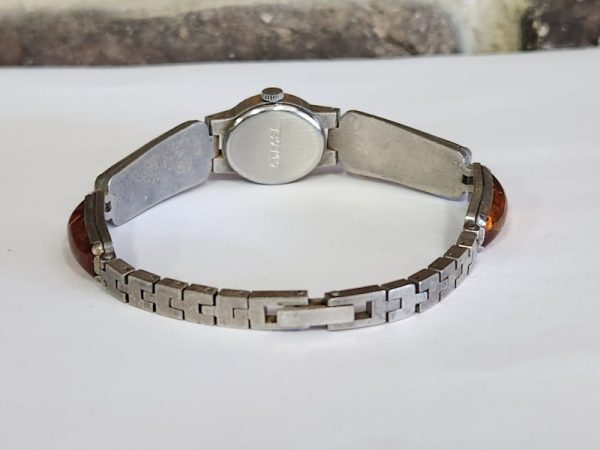 Ladies Vintage 17mm Yanka Baltic Amber Automatic Watch - HL19861 - Image 32