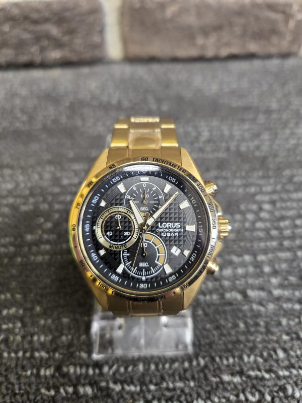 Mens Gold Lorus Watch - 24162 - Image 2