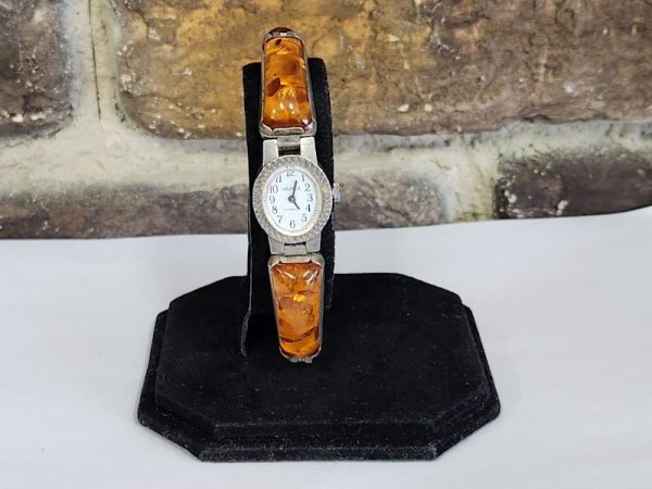 Ladies Vintage 17mm Yanka Baltic Amber Automatic Watch - HL19861 - Image 28