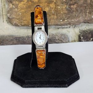 Ladies Vintage 17mm Yanka Baltic Amber Automatic Watch - HL19861