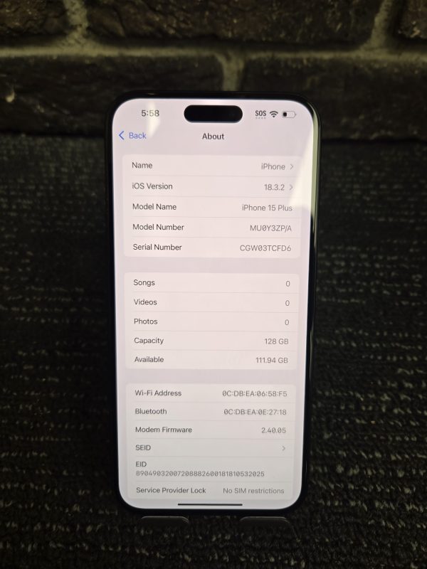 iPhone 15 Plus (128GB) - 24506 - Image 12