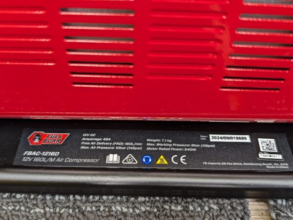 FULL BOAR AIR COMPRESSOR - LG24489 - Image 4