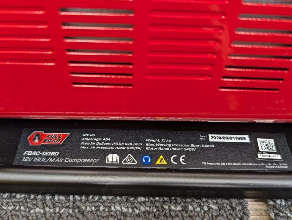 FULL BOAR AIR COMPRESSOR - LG24489 - Image 10