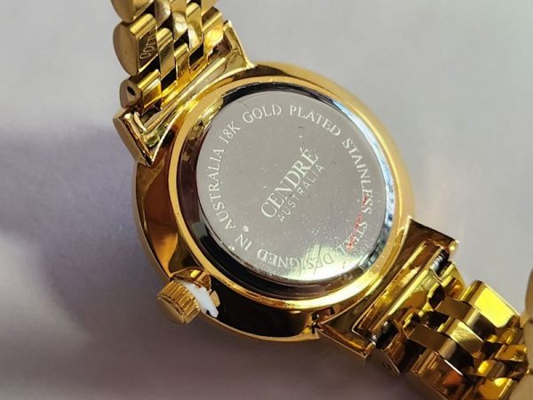 Ladies 34mm Cendré Quartz Watch - HL21869 - Image 14