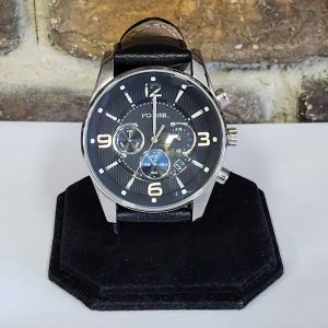 Mens 45mm Fossil Chronograph Watch - HL15972