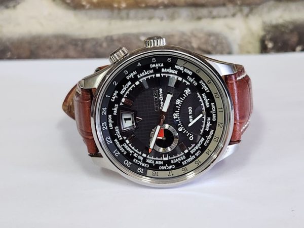 Mens 43mm Citizen Eco-Drive Quartz Watch - HL19690 - Image 12