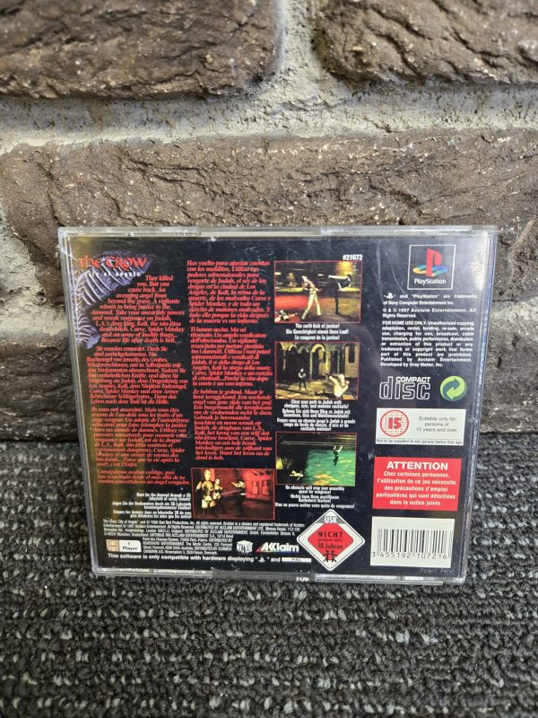 PlayStation 1 The Crow Game - 24294 - Image 5