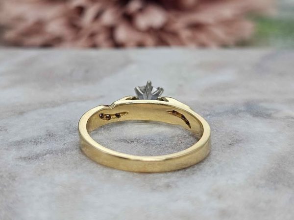 Ladies 18ct Yellow Gold Diamond Ring (3.5gms) - HL24423 - Image 9