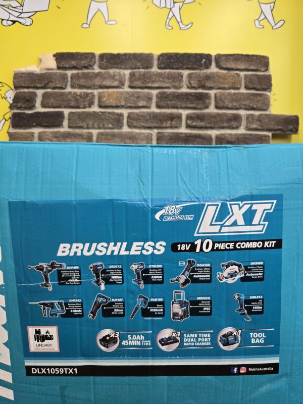 Makita 18V 10 PCE Combo Kit - 25002 - Image 8