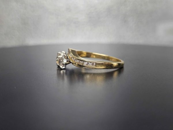 Ladies 18ct Gold Diamond Ring - HL23296 - Image 3