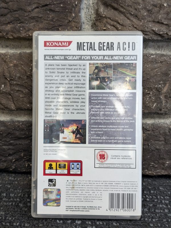 METAL GEAR ACID PSP GAME - LG24869 - Image 2