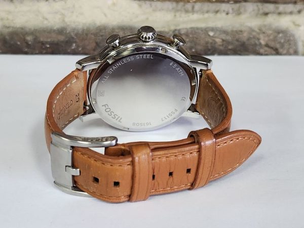 Mens 43mm Fossil Chronograph Watch - HL4786 - Image 15