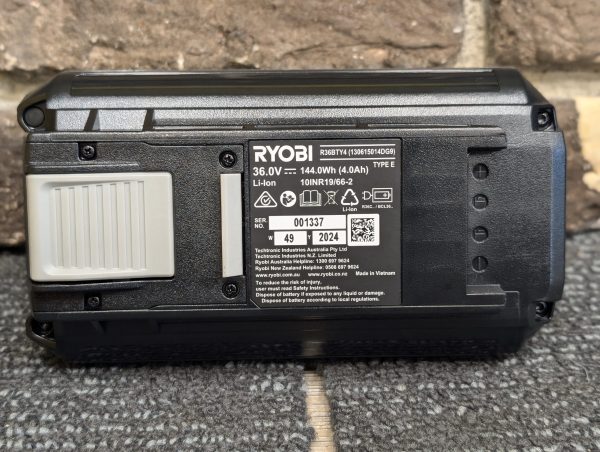 RYOBI 36V 4AH BATTERY - LG24512 - Image 9