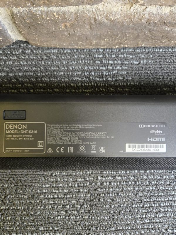 Denon Sound Bar + Subwoofer - 24491 - Image 18