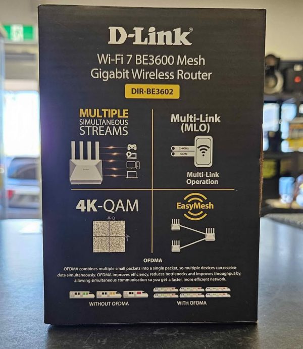 D-Link BE3600 Mesh Gigabit Wireless Router - HL24975 - Image 2