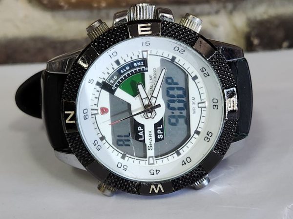 Mens 50mm Shark Quartz Sport Watch - HL21728 - Image 26