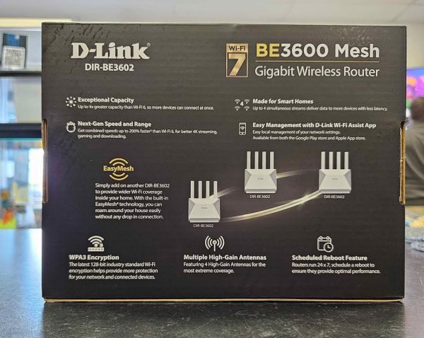D-Link BE3600 Mesh Gigabit Wireless Router - HL24975 - Image 8