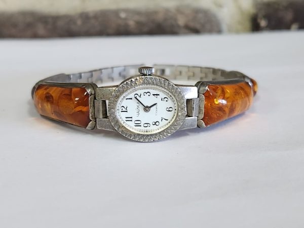 Ladies Vintage 17mm Yanka Baltic Amber Automatic Watch - HL19861 - Image 20