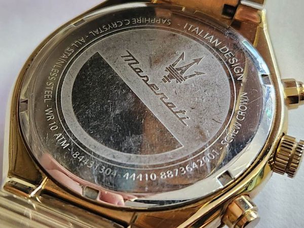 Mens 45mm Maserati Chronograph Watch - HL20849 - Image 32