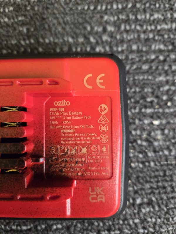 Ozito 18V 4.0Ah Battery - 24260 - Image 9