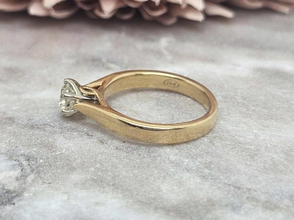 Ladies 18ct Yellow Gold Diamond Ring (4.0gms, 0.50 TDW) - HL10443 - Image 8