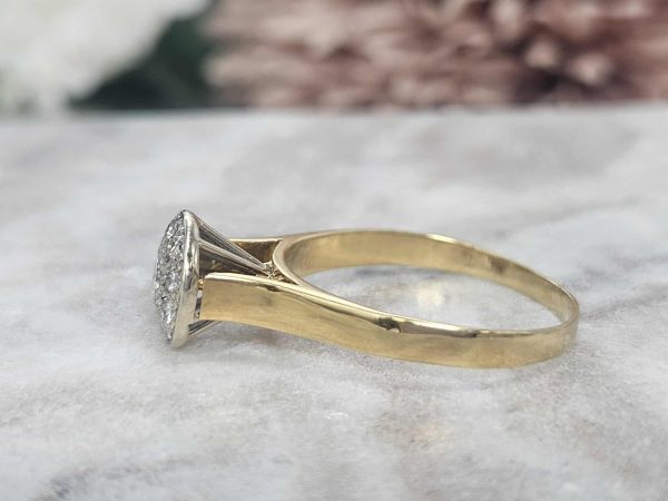 Ladies 18ct Yellow Gold Diamond Ring (3.4gms) - HL6738 - Image 3