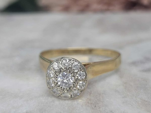 Ladies 18ct Yellow Gold Diamond Ring (3.4gms) - HL6738 - Image 7