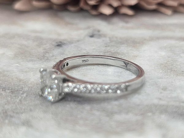 Valuated Ladies 18ct White Gold and Diamond Ring (2.84gms) - HL8635 - Image 11