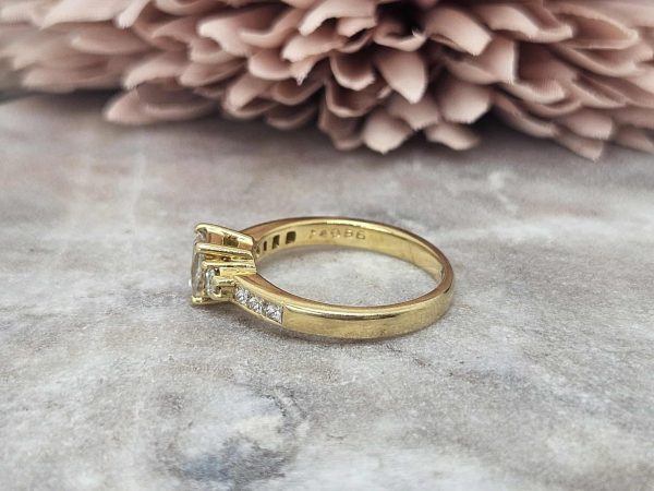 Valuated Ladies 18ct Yellow Gold Diamond Ring (3.43gms) - HL9009 - Image 9