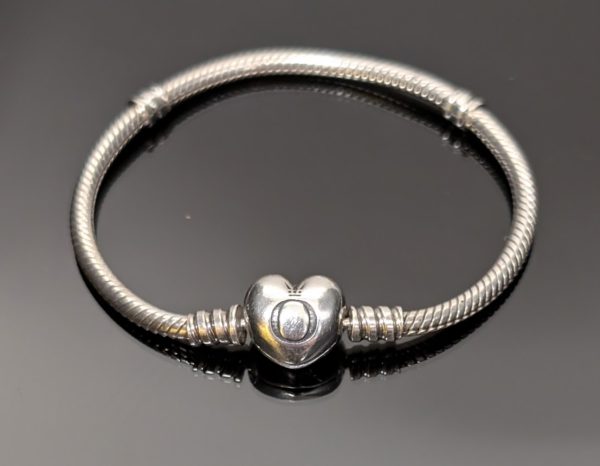 Pandora Sterling Silver Snake Bracelet - LG24699-1 - Image 6