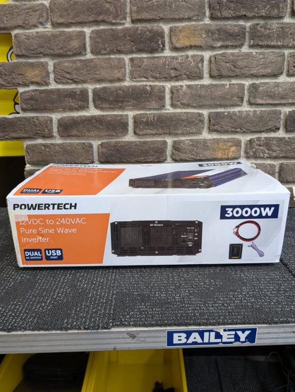 POWERTECH INVERTER MI5744 BLUE 3000W  IN BOX - LG18769 - Image 22