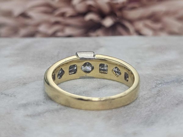 Valuated Ladies 18ct Yellow and White Gold Diamond Ring (5.58gm) - HL9299 - Image 4