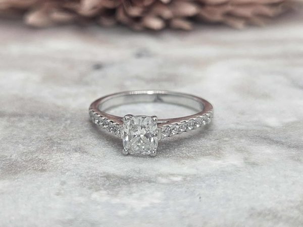 Valuated Ladies 18ct White Gold and Diamond Ring (2.84gms) - HL8635 - Image 7