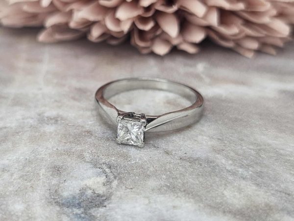 Ladies 18ct White Gold Diamond Solitaire Ring (4.53gms) - HL8023 - Image 6