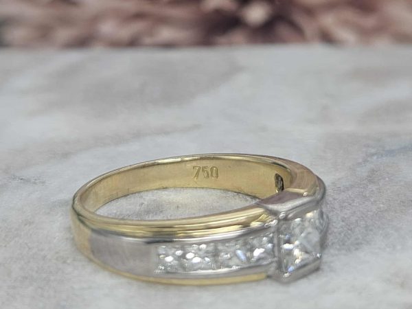 Valuated Ladies 18ct Yellow and White Gold Diamond Ring (5.58gm) - HL9299 - Image 11