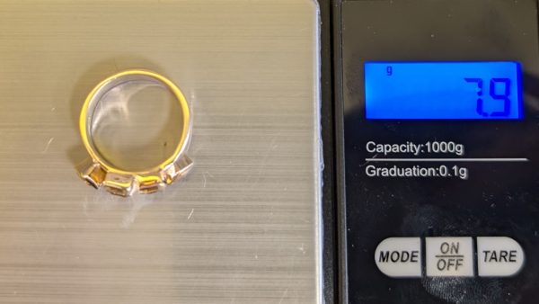 Unique 9ct Yellow Gold Statement Ring - LG25526 - Image 17