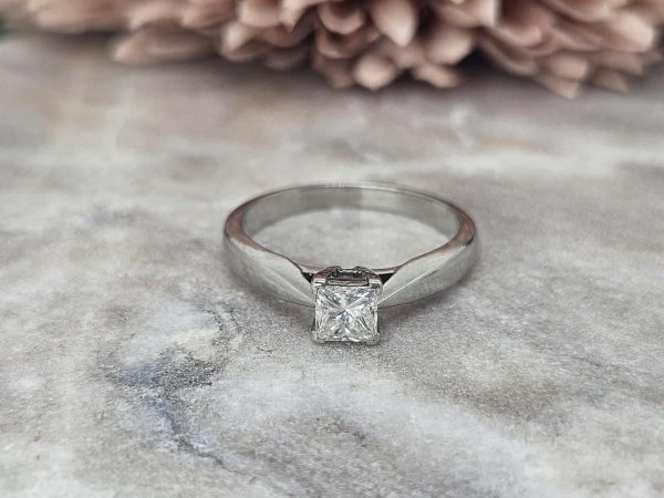 Ladies 18ct White Gold Diamond Solitaire Ring (4.53gms) - HL8023 - Image 7