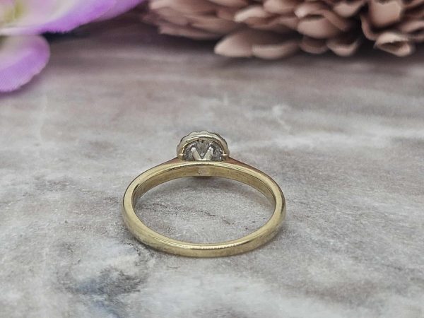 Ladies Valuated 9ct Yellow Gold Diamond Ring (2.08gms) - HL7848 - Image 9