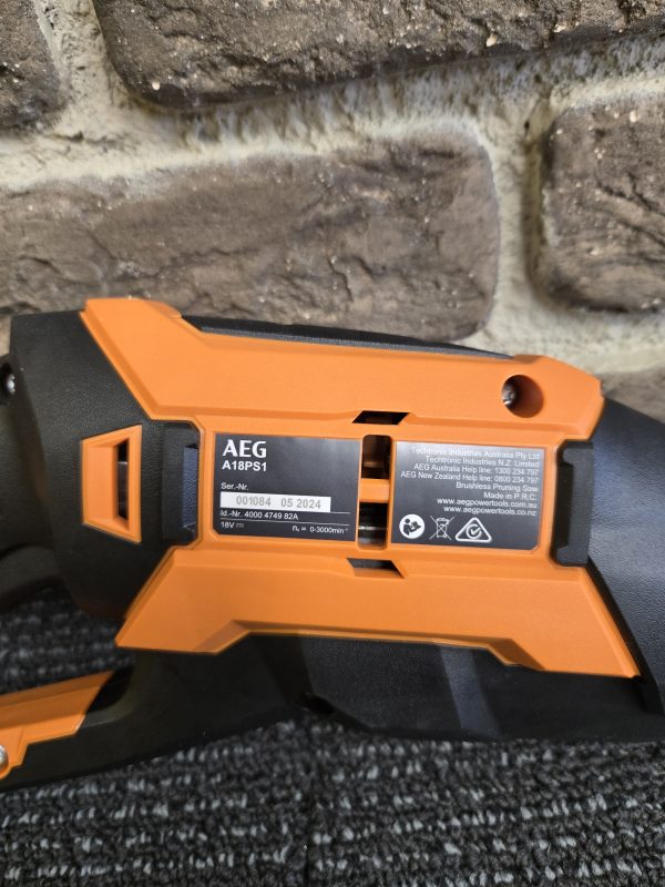 AEG Pruning Saw (Skin only) - 25124 - Image 3