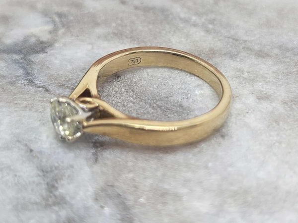Ladies 18ct Yellow Gold Diamond Ring (4.0gms, 0.50 TDW) - HL10443 - Image 10
