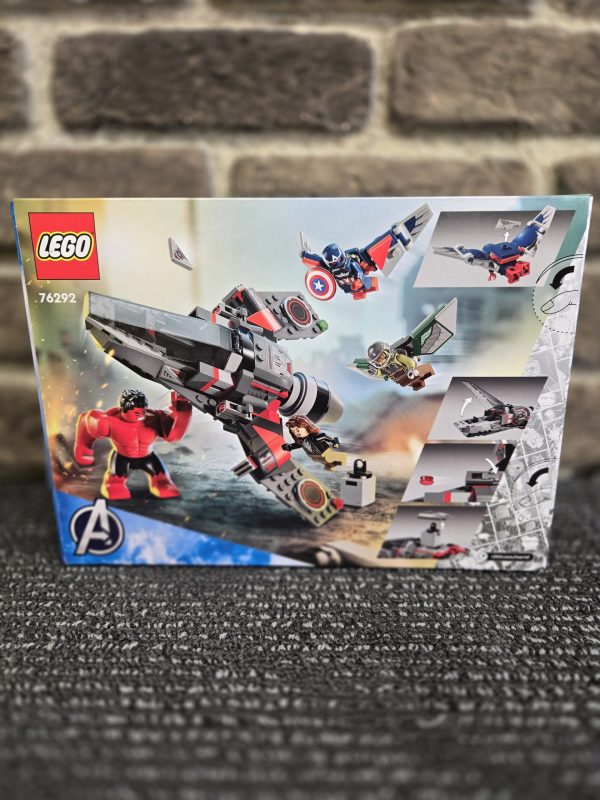 Lego Marvel Captain America Vs Red Hulk - LG19702 - Image 8