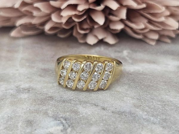 Valuated Ladies 18ct Yellow Gold 1.0ct Diamond Ring (4.77gms) - HL14097 - Image 6