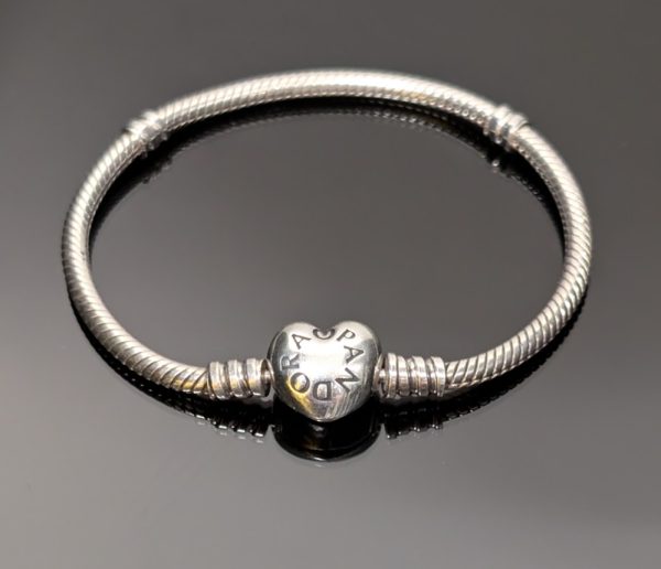 Pandora Sterling Silver Snake Bracelet - LG24699-1 - Image 5