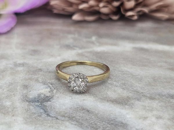Ladies Valuated 9ct Yellow Gold Diamond Ring (2.08gms) - HL7848 - Image 6