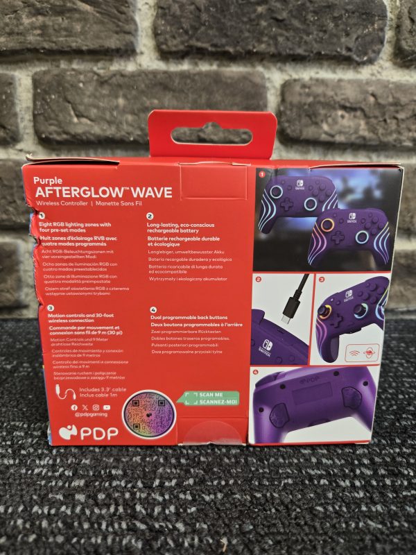 Nintendo Switch PDP Afterglow Wave Controller - 25256 - Image 2