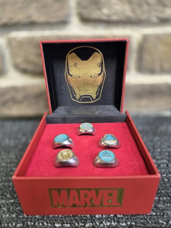 MARVEL STARK INDUSTRIES COLLECTABLE RINGS - LG25279