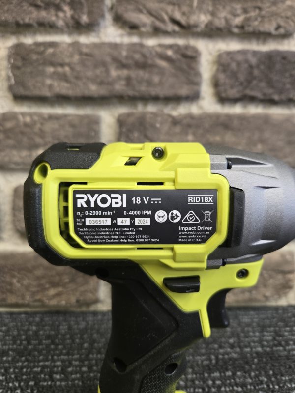 Ryobi 18V Impact Drill (Skin only) - 25642 - Image 4