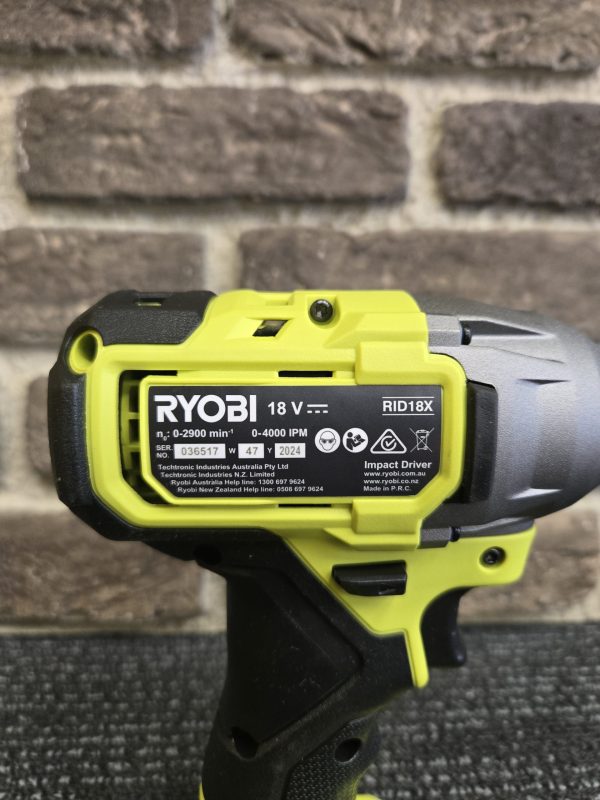 Ryobi 18V Impact Drill (Skin only) - 25642 - Image 9