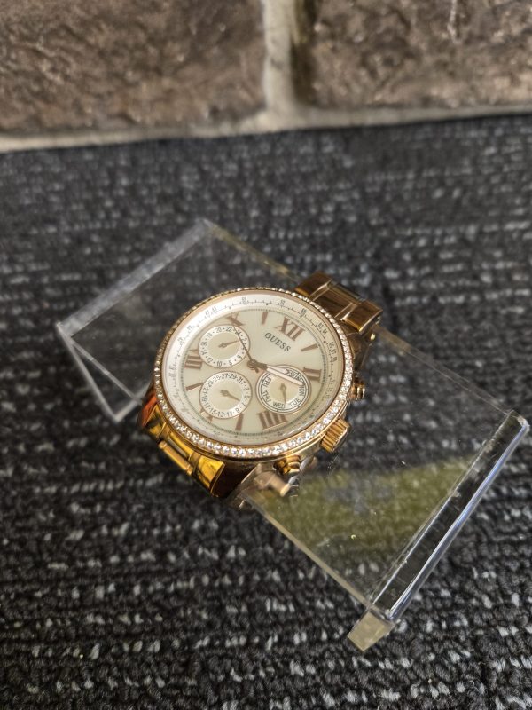 Ladies Rose-Gold Guess Watch - LG25229 - Image 7